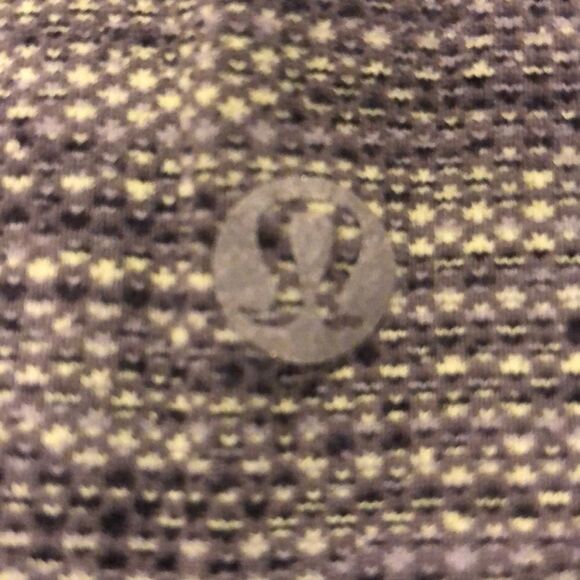 Lululemon Grey & Yellow Tweed Cropped Leggings - Picture 5 of 7